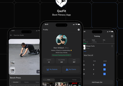 QazFit, La meilleure application de fitness