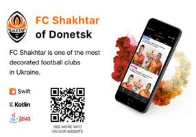 Axon Projet - FC Shakhtar, une application mobile pour le club de football