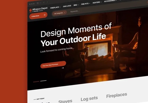 Paradigm Projet - Boutique Shopify Alfresco Depot