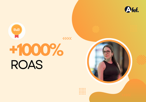 Afef Digital Projet - +1000 % de ROAS et une base d’utilisateurs doublée en quelques mois