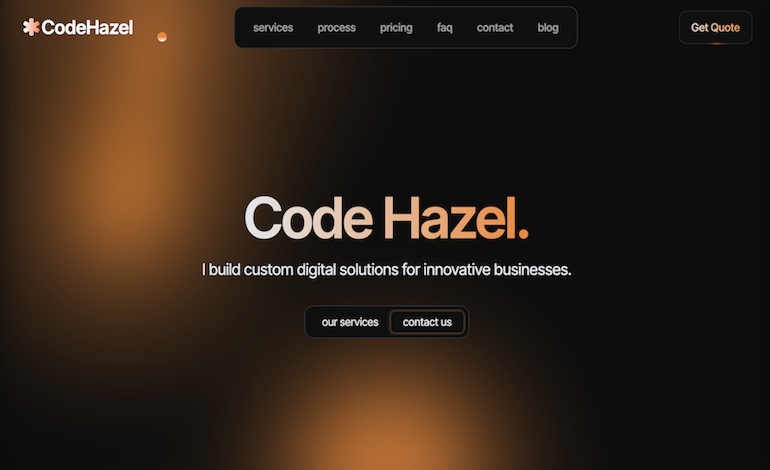 CodeHazel Headerbild