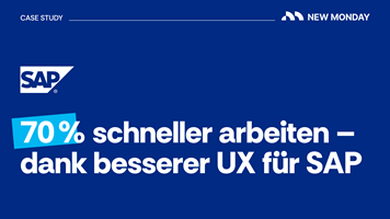 New Monday - UX UI Design Agentur Berlin Projet - Comment nous avons accéléré de 70 % le logiciel de données clients de SAP
