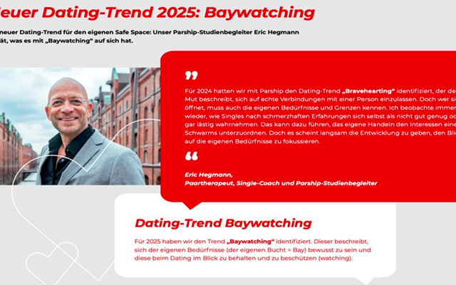 segmenta communications GmbH Projet - Parship Dating Kompass