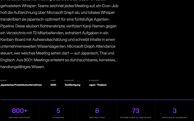 Kuroko Labs Projet - Tableau de bord des réunions KI avec un pipeline à 5 agents