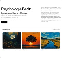 Blaq Nexus Projet - Refonte du site web, Psychologie Berlin