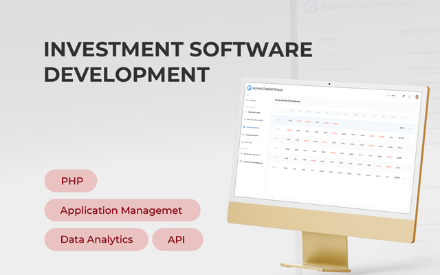 Innowise Projet - Développement d’un logiciel d’investissement, 95 % de gain de temps pour le reporting financier
