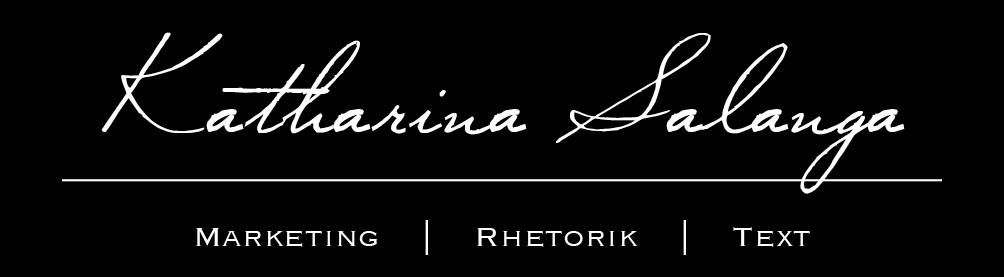 Katharina Salanga - Marketing, Rhetorik, Text Headerbild