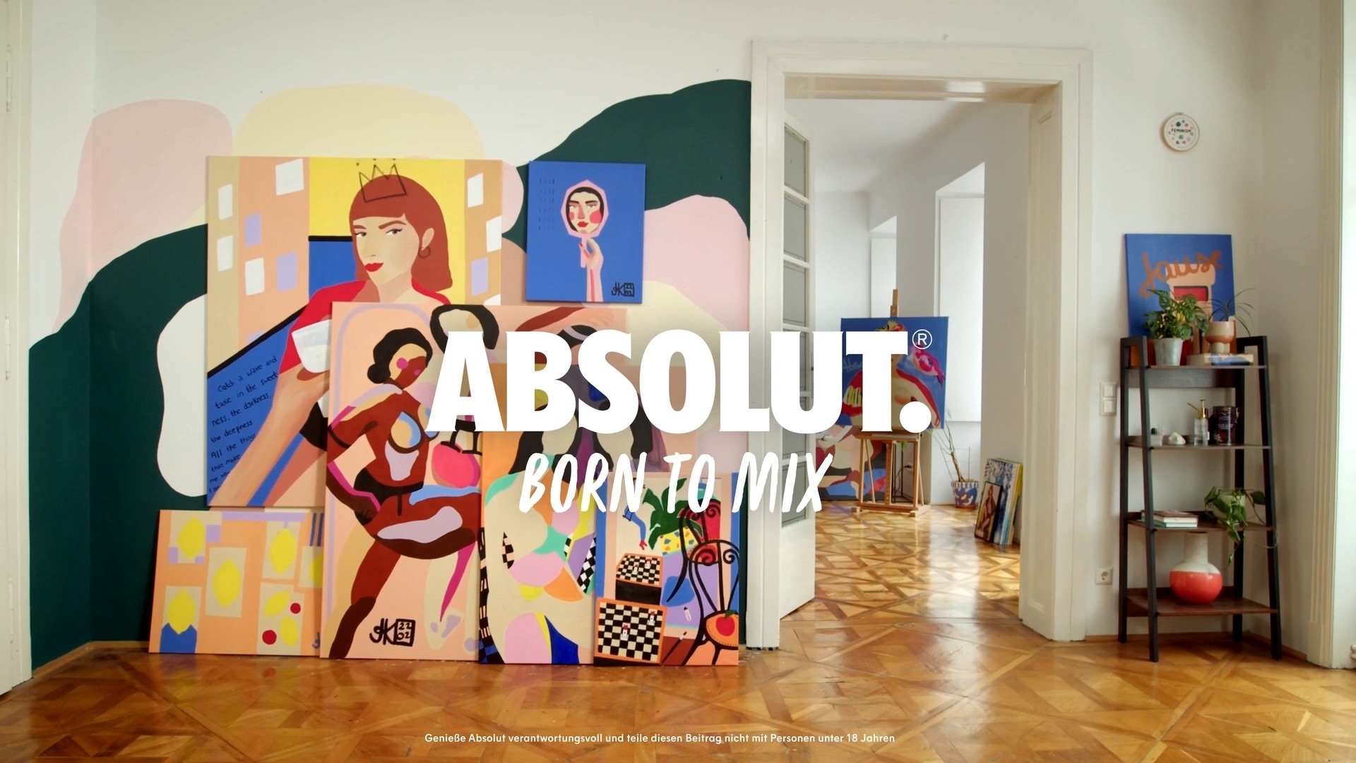 Absolut x Kinga, Vidéo de la campagne Born to Mix