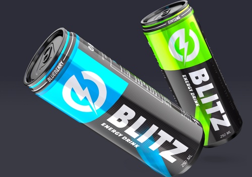 YA² Design Studio Projet - Blitz Energy drink