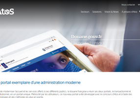 Actency Projet - Atos : le portail unique de la douane pour tous