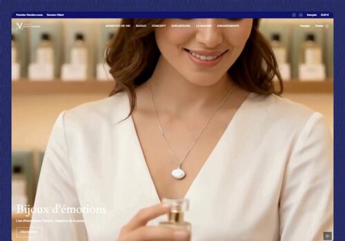 KNR Agency Projet - Site e-commerce Shopify pour Valois Varden Jewelry