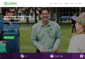 Andrich Media Projet - Parti vert