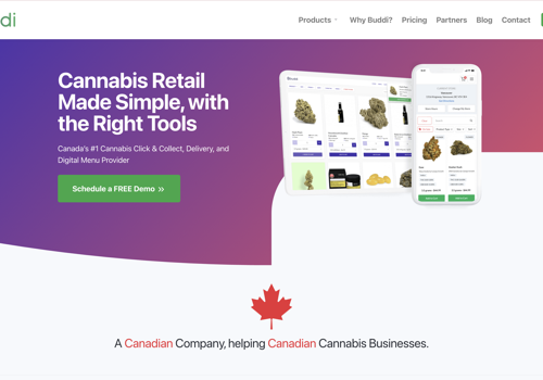 Buddi, plateforme de vente au détail de cannabis tout-en-un