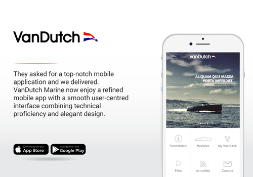 Astrolab agency Projet - Vandutch marine