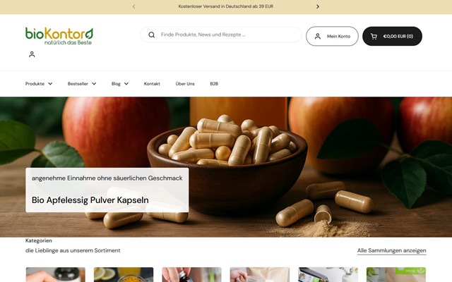 RESPONSE GmbH Projet - Gestion Google Ads pour bioKontor, campagnes Search et PMax