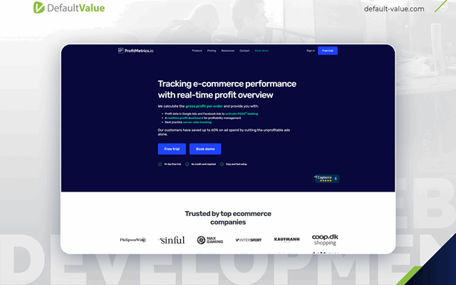 Default Value Projet - Création du module d’intégration pour ProfitMetrics dans Magento 1 et 2