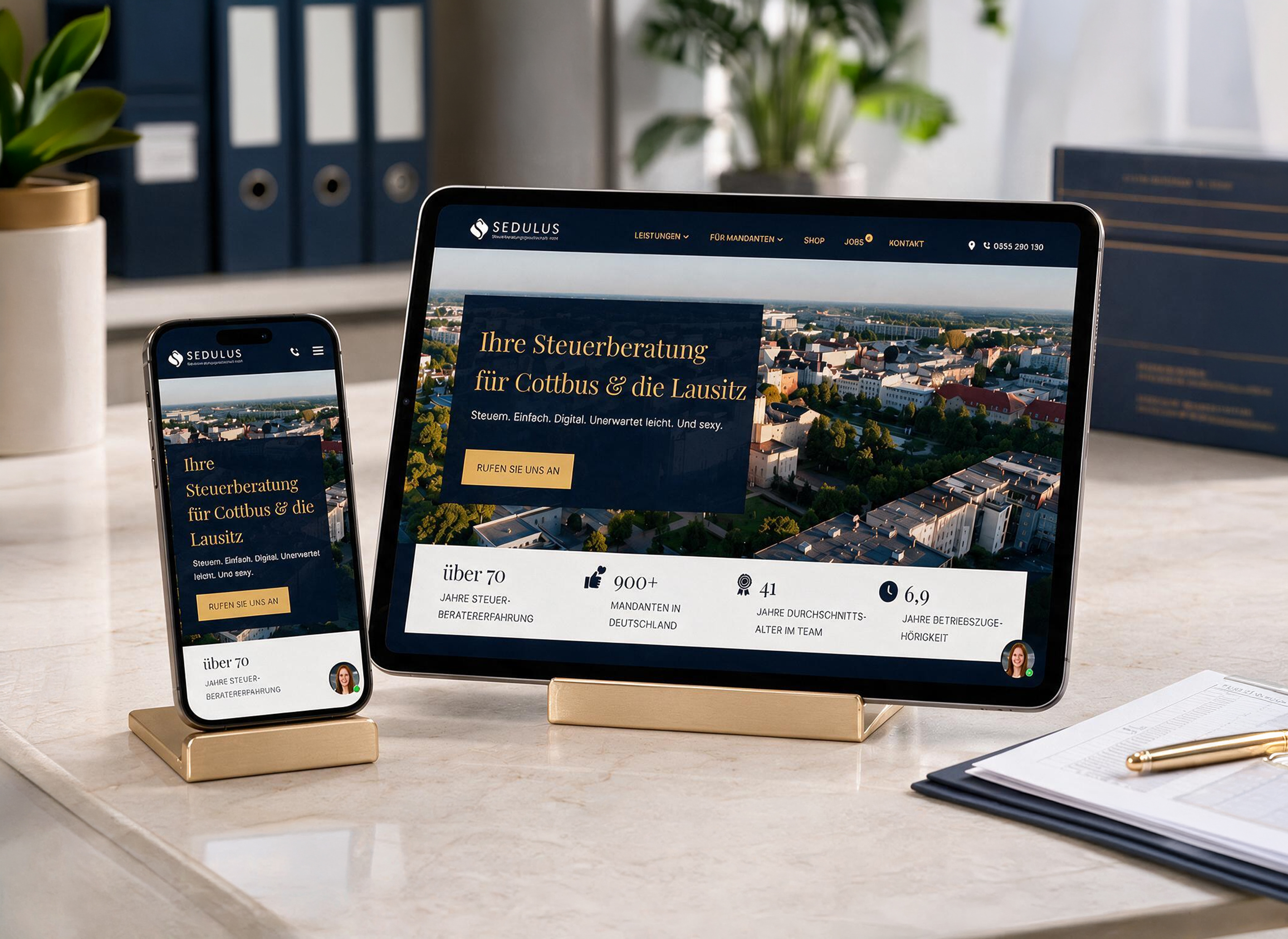 4eck Media | Webdesign & SEO/GEO Projet - Site WordPress avec 21 pages dédiées aux services et un espace recrutement pour un cabinet d’expertise comptable