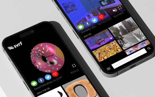 Vention Projet - SVRF : développement d’une plateforme immersive AR/VR
