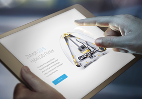 Ratioweb Projet - Zmorph, Site web d’un fabricant d’imprimantes 3D