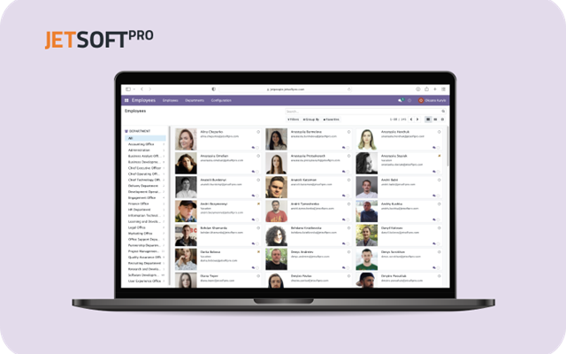 JetSoftPro Projet - JetPeople: système de gestion RH open source
