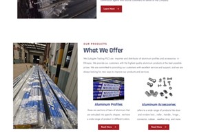Creative Web Ethiopia Projet - Conception web pour Lalogate Aluminum