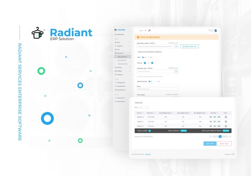 Paradigm Projet - Logiciel d’entreprise Radiant Services