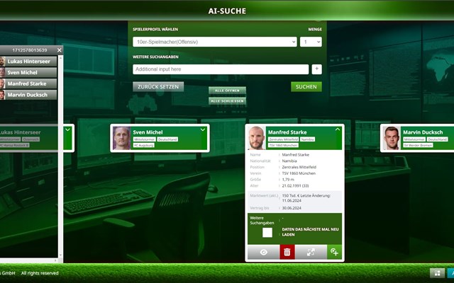 maexware solutions GmbH Projet - SoccerGPT