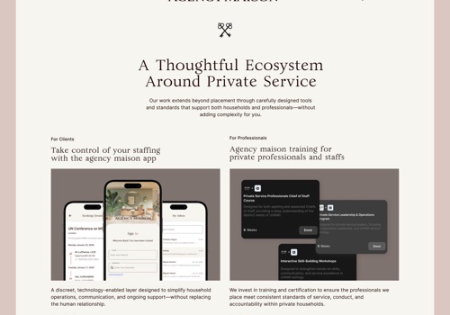 Kormoan Pvt Ltd Projet - Expériences digitales pour une marque américaine d’articles ménagers haut de gamme