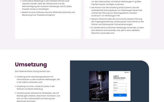 UHP Software GmbH Projet - Entreprises