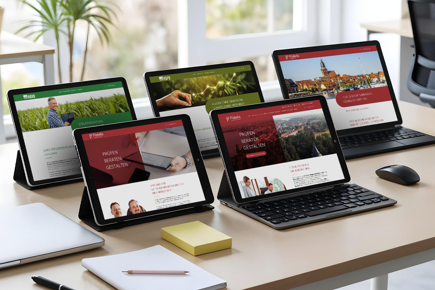 4eck Media | Webdesign & SEO/GEO Projet - Migration de CodeIgniter vers WordPress Multisite pour les cinq sites web d’un groupe de cabinets d’expertise comptable