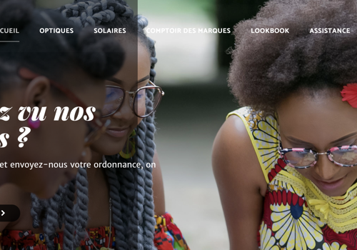 A Creative Lab Projet - Création de site web pour Optikah