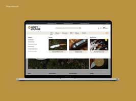 Digital Masters GmbH Projet - Identité d’entreprise et développement - Knife Lounge.