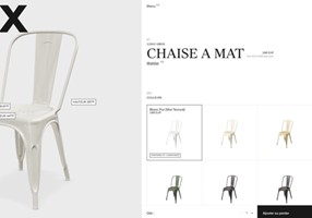3DVUE Projet - Mobilier français Tolix