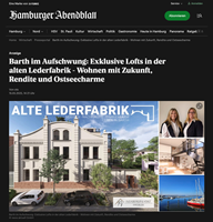 Kunert.Concept Projet - Kapitalanlageimmobilien an der Ostsee, überregional im Hamburger Abendblatt