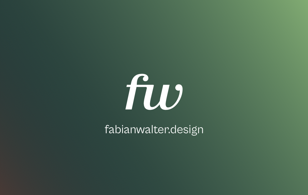 fabianwalter.design Headerbild