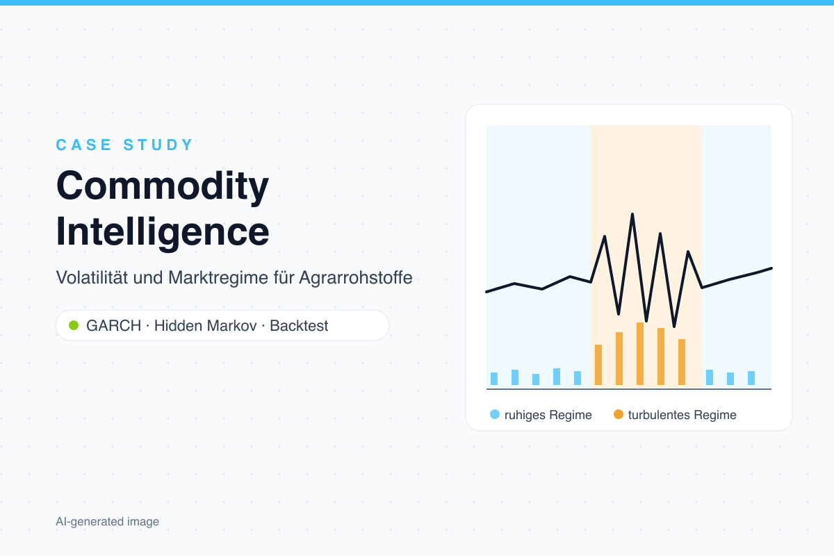 myBytes GmbH Projet - Intelligence sur les matières premières : volatilité et régimes de marché pour les soft commodities