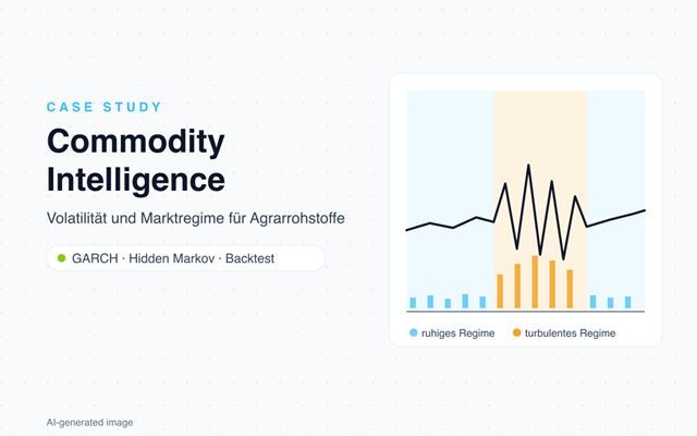 myBytes GmbH Projet - Intelligence sur les matières premières : volatilité et régimes de marché pour les soft commodities