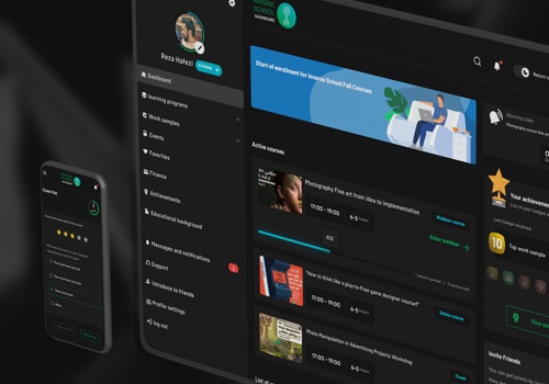 Paradigm Projet - École d’art en ligne Inverse (MENA)