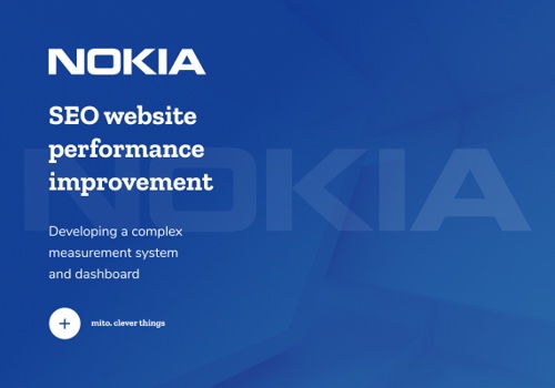 Mito Performance Projet - Faire découvrir à Nokia la mesure des performances d’un site web grâce à la mesure de la vitesse des pages