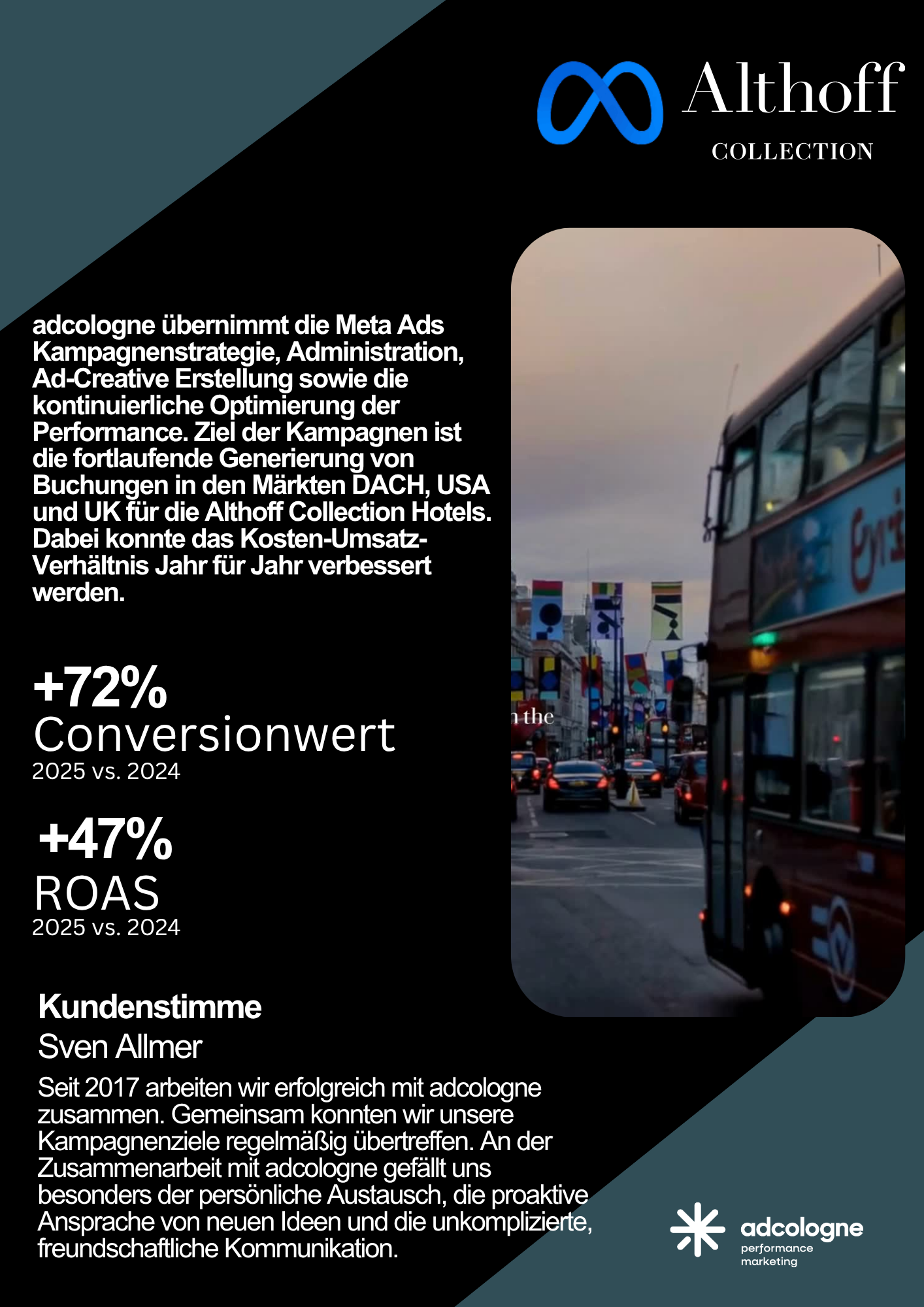 Meta Ads Althoff Collection Hôtels