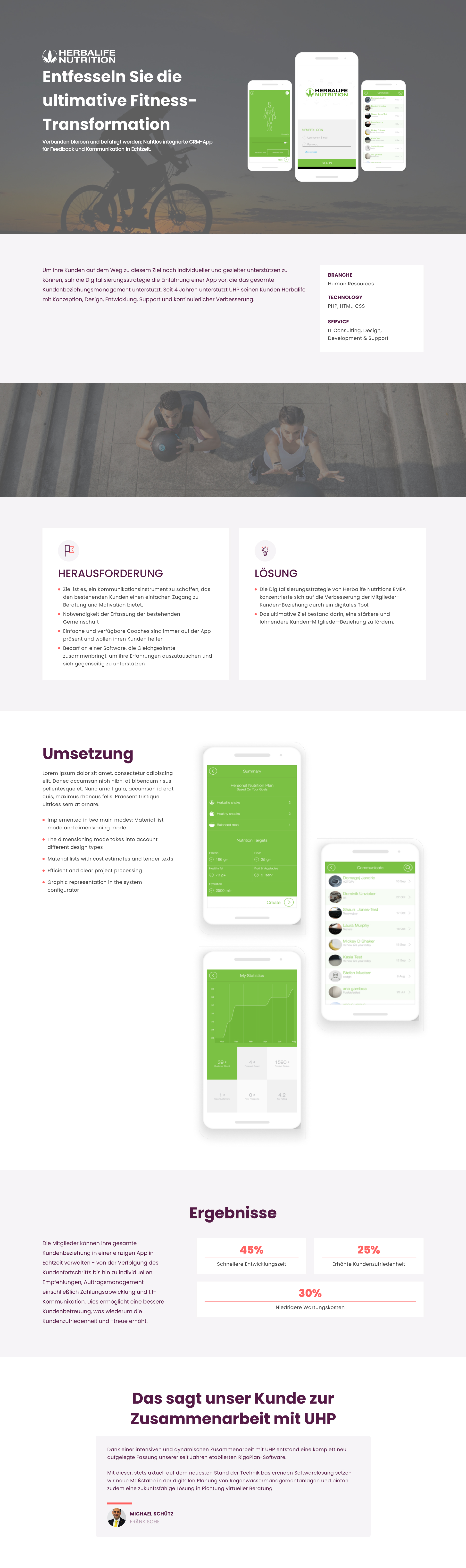 UHP Software GmbH Projet -