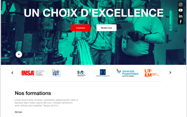 Lactic Projet - Refonte du site web ESSTI