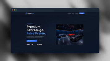 Site web d’un concessionnaire