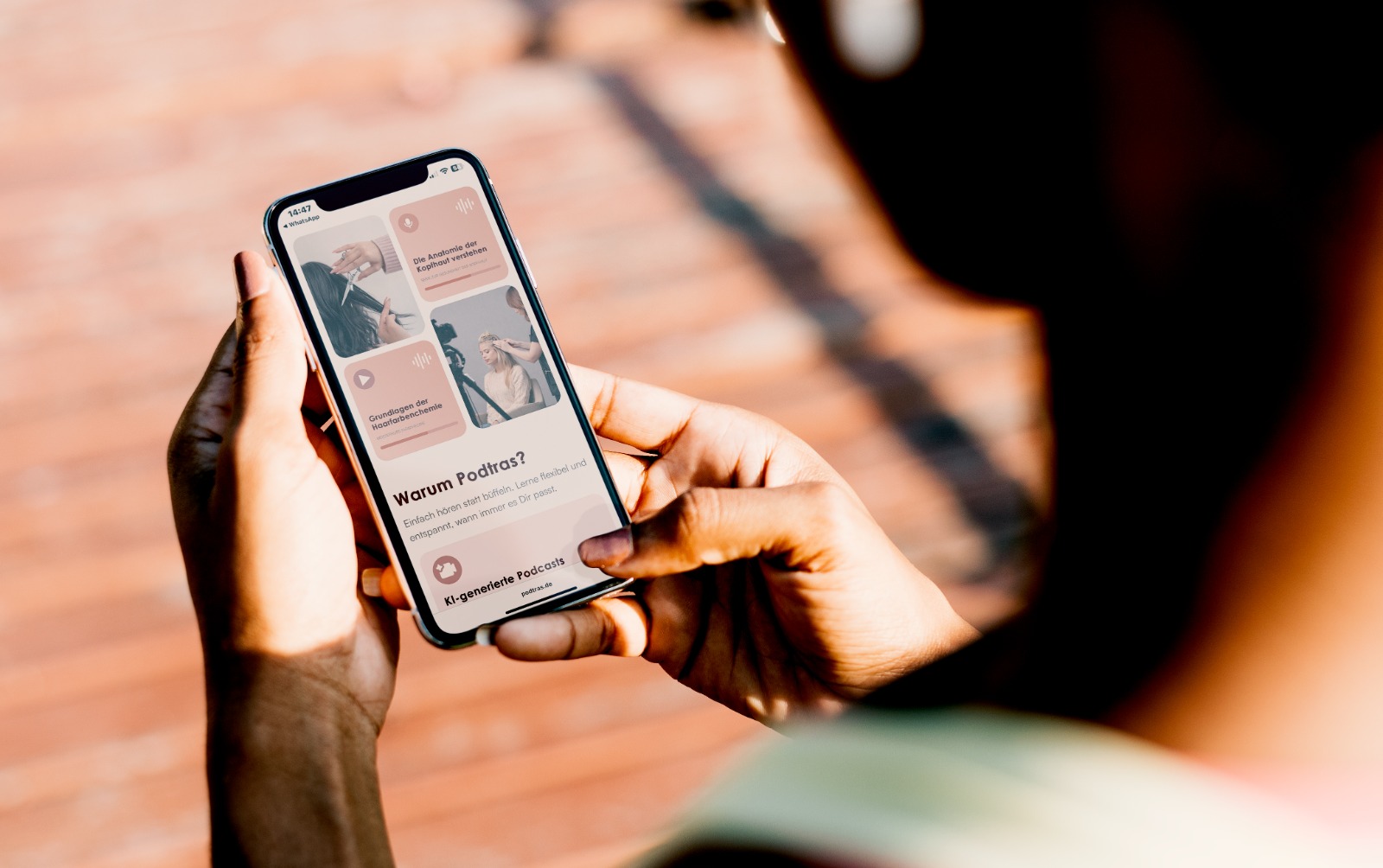 Vanced Media | Webdesign, Online-Marketing, SEO/GEO Projet - Plateforme de podcasts générés par IA