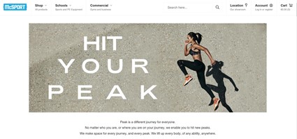 MakeBeCool Projet - Support et maintenance Shopify pour McSports