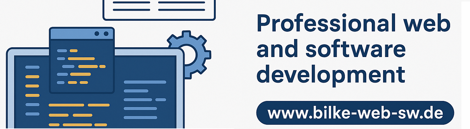Bilke Web- und Softwareentwicklung Headerbild
