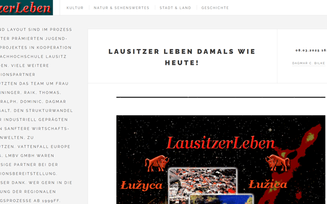 Bilke Web- und Softwareentwicklung Projet - LausitzerLeben