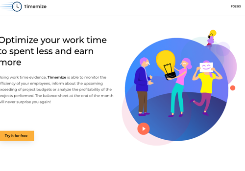 ENDORA Projet - Timemize, suivi du temps de travail en mode SaaS