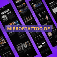 Webdesign VALNOVO Projet - Site web pour un studio de tatouage