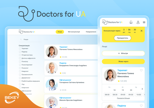 Plateforme de télémédecine Doctors4ua